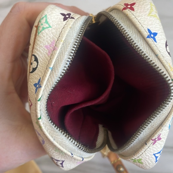 LOUIS VUITTON X MURAKAMI MULTICOLOUR MONOGRAM WAPITY CASE - Picture 11 of 12